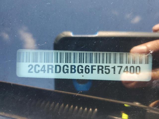 2015 DODGE GRAND CARA 2C4RDGBG6FR517400