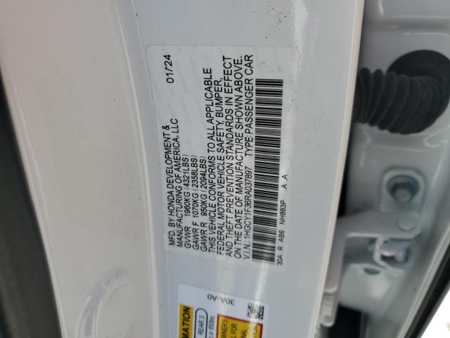2024 HONDA ACCORD EX 1HGCY1F36RA037897