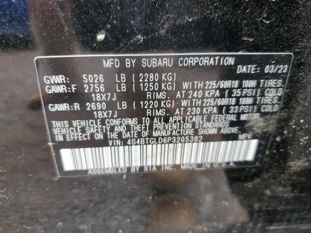 2023 SUBARU OUTBACK ON 4S4BTGLD6P3205382