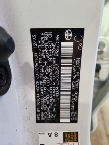2024 TOYOTA COROLLA LE JTDBCMFE0RJ025451
