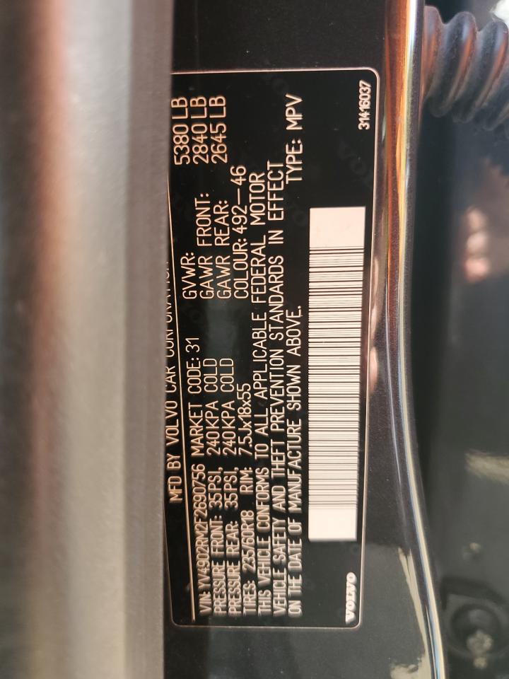 VOLVO XC60 T6 PLATINUM