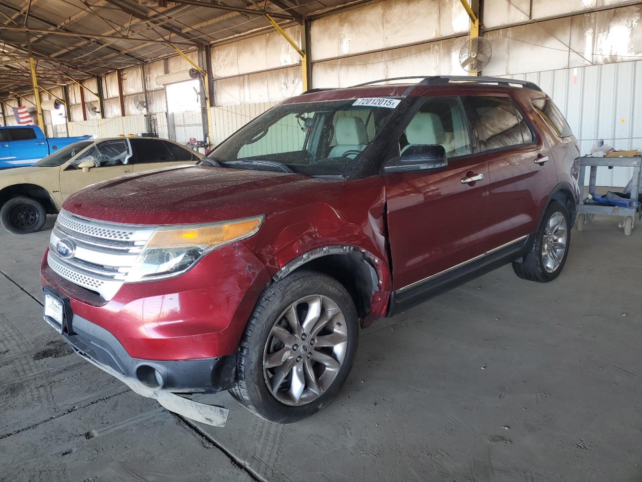 Lot #3245547478 2014 FORD EXPLORER X