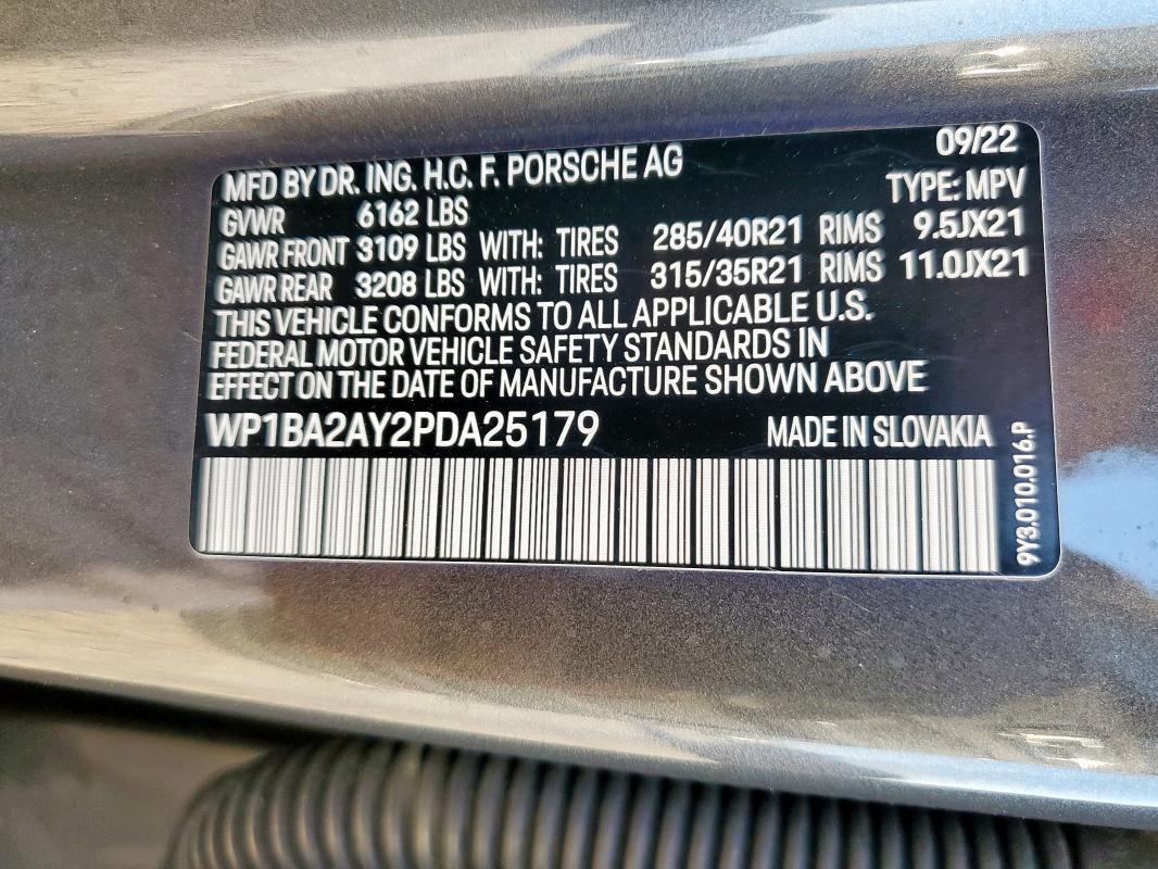 2023 PORSCHE CAYENNE CO #3239205120