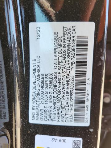 2024 HONDA ACCORD HYB - 1HGCY2F55RA031225