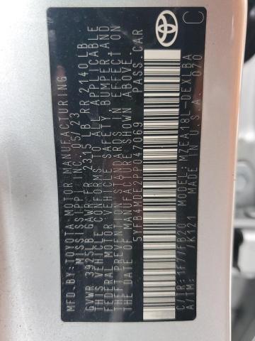 2023 TOYOTA COROLLA LE 5YFB4MDE2PP047069