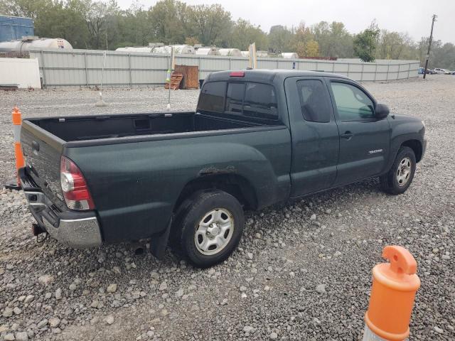 TOYOTA TACOMA ACC 2010 green club cab gas 5TETX4CN5AZ697447 photo #4