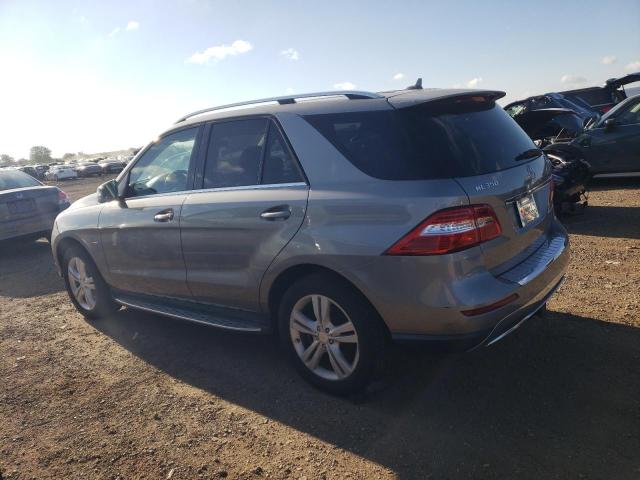 MERCEDES-BENZ ML 350 BLU 2012 gray 4dr spor diesel 4JGDA2EB0CA002278 photo #3