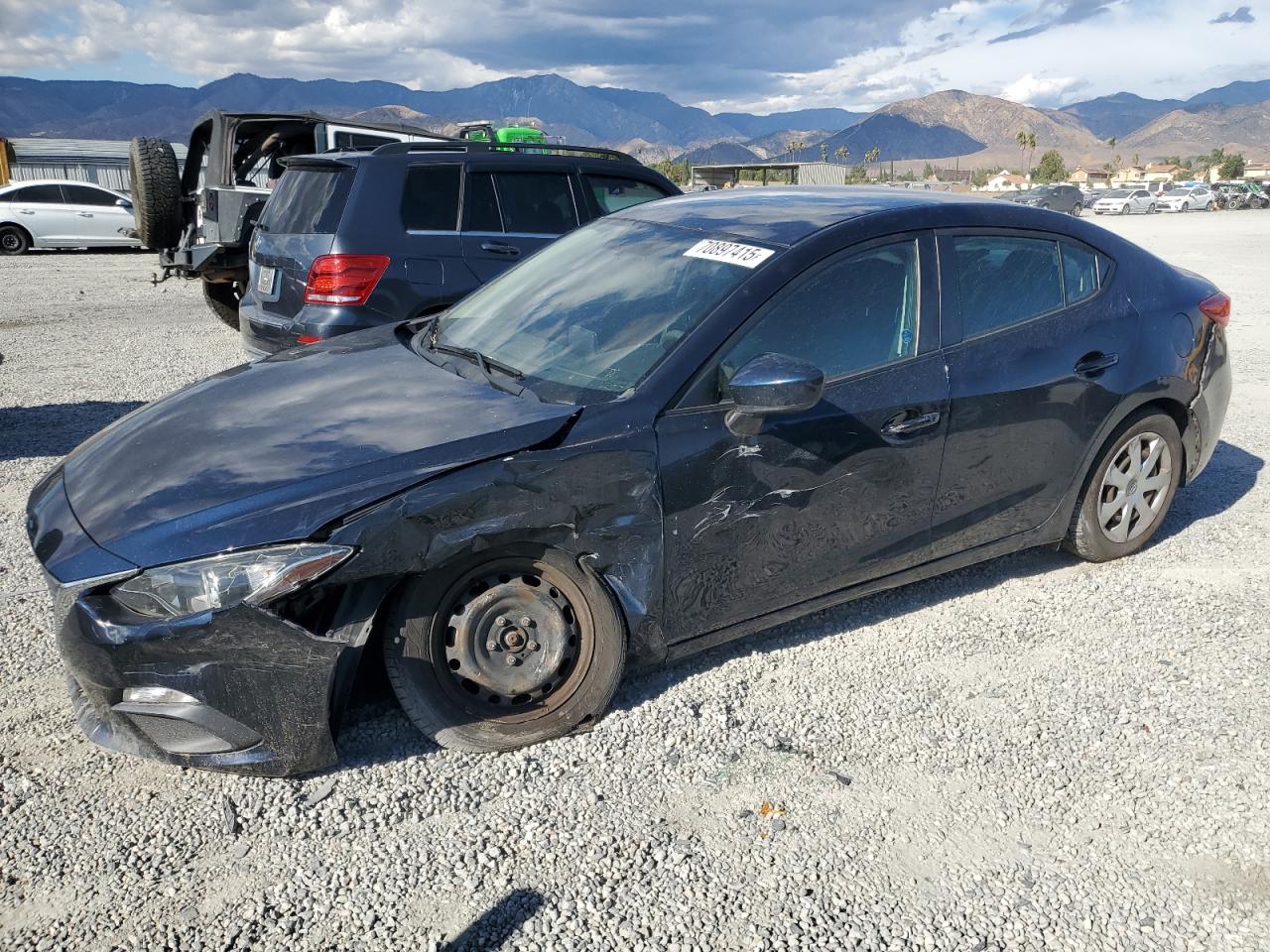 Lot #3264677894 2015 MAZDA 3 SPORT