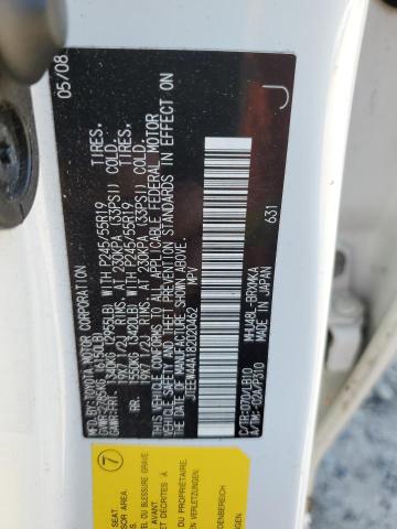 2008 TOYOTA HIGHLANDER #3235707879