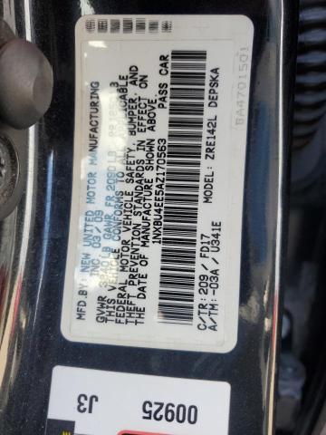 2010 TOYOTA COROLLA BA - 1NXBU4EE5AZ170563