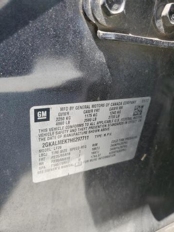 2017 GMC TERRAIN SL 2GKALMEK7H6297711