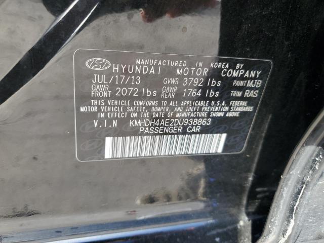 2013 HYUNDAI ELANTRA GL #3294686039