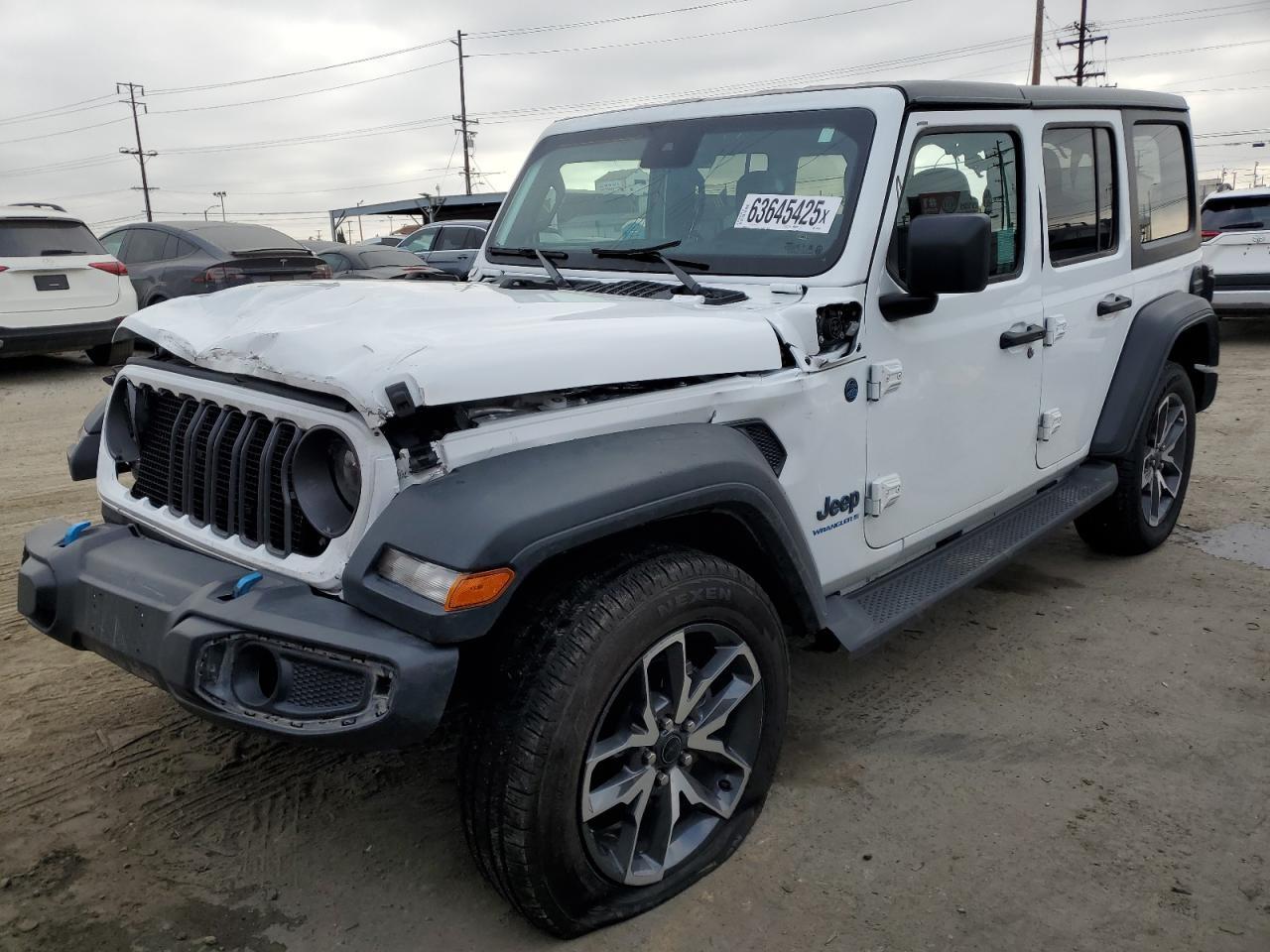 Lot #3240734142 2024 JEEP WRANGLER 4XE