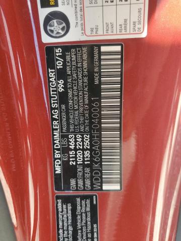 2017 MERCEDES-BENZ SL 450 WDDJK6GA0HF040061