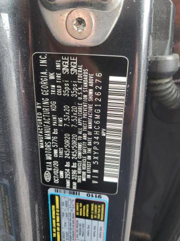2021 KIA TELLURIDE EX 5XYP34HC6MG126276