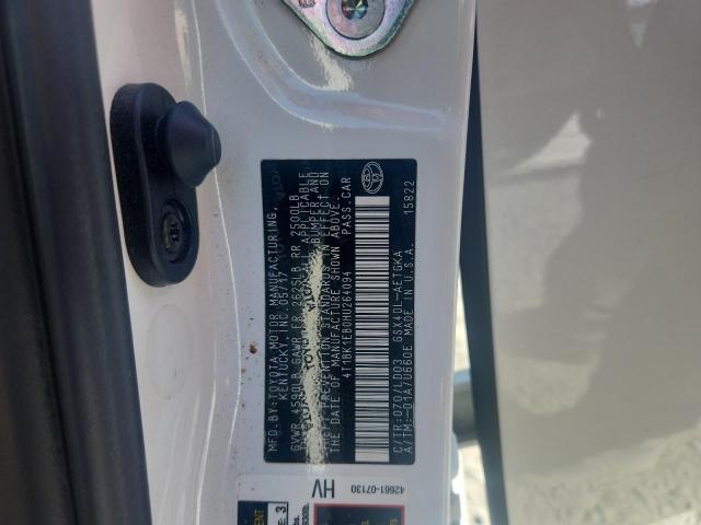 2017 TOYOTA AVALON XLE 4T1BK1EB0HU264094