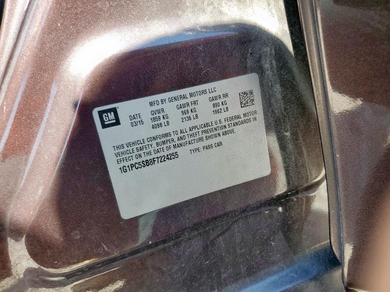 1G1PC5SB8F7224255 2015 CHEVROLET CRUZE