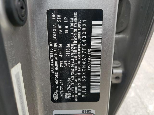 2015 KIA OPTIMA EX - 5XXGN4A77FG430831