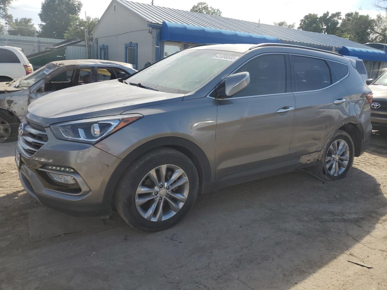 Lot #3284142537 2017 HYUNDAI SANTA FE S