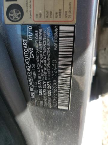 2010 MERCEDES-BENZ E 350 4MAT - WDDHF8HB9AA172440