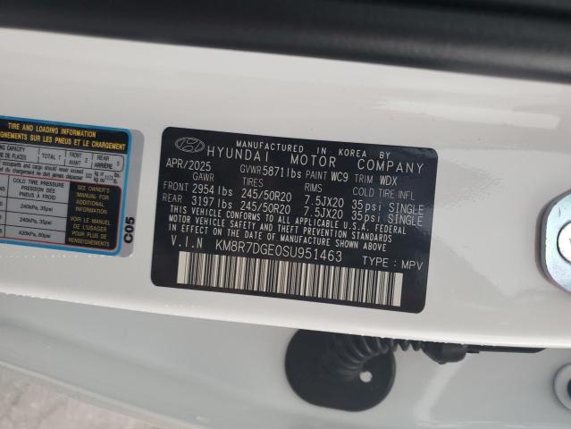 2025 HYUNDAI PALISADE C KM8R7DGE0SU951463