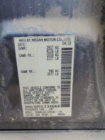 2018 NISSAN ALTIMA 2.5 #3268367241