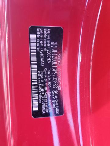 2023 SUBARU BRZ LIMITE JF1ZDBE13P9702883