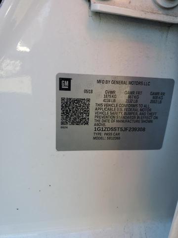 2018 CHEVROLET MALIBU LT - 1G1ZD5ST5JF239308