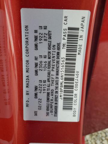 2022 MAZDA 3 PREMIUM JM1BPBML6N1516563