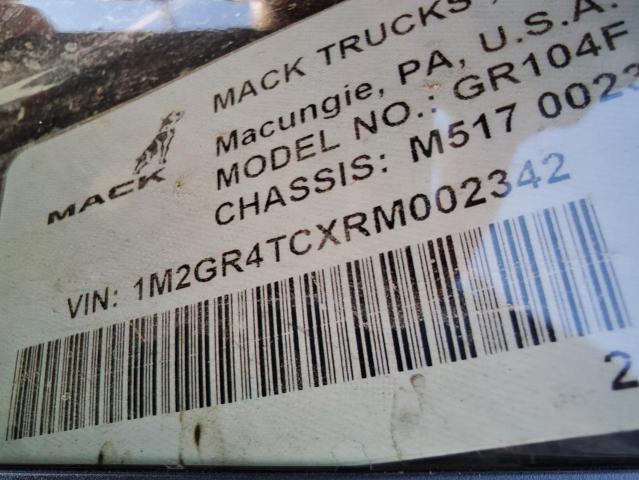 2024 MACK GRANITE #3280540135