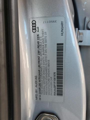 2015 AUDI A3 PREMIUM WAUAJGFF1F1061976