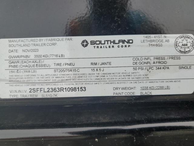 2024 SOUTHLAND TRAILER #3253497938