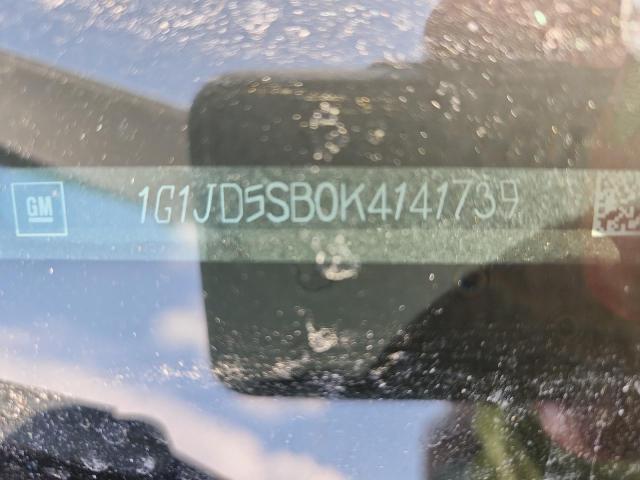 2019 CHEVROLET SONIC LT - 1G1JD5SB0K4141739