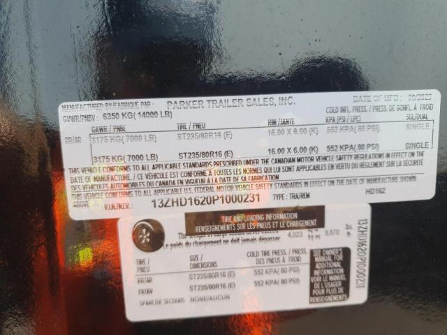 2023 PARKER UNKNOWN #3260615069