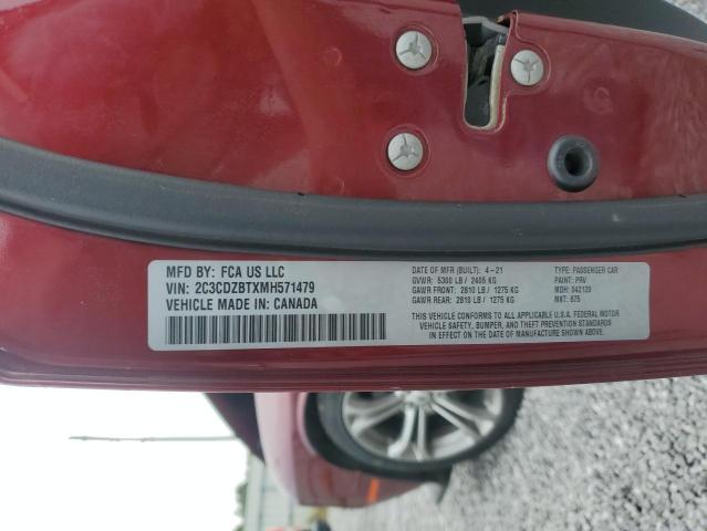 2021 DODGE CHALLENGER R/T - 2C3CDZBTXMH571479