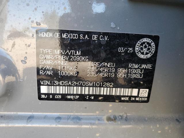 2025 ACURA ADX A-SPEC 3HDSA2H70SM101282