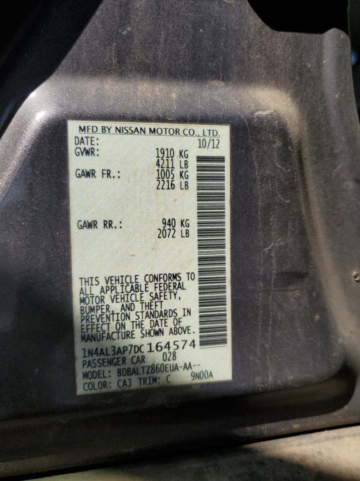 Lot #3311702217 2013 NISSAN ALTIMA 2.5