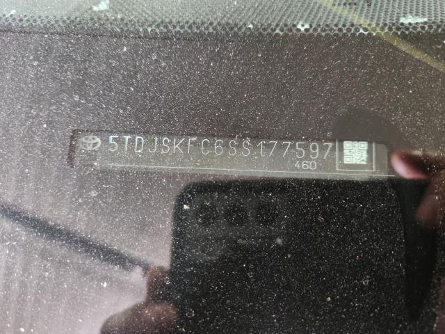 2025 TOYOTA SIENNA XLE 5TDJSKFC6SS177597