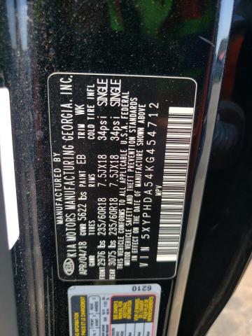 2019 KIA SORENTO EX - 5XYPHDA54KG454712