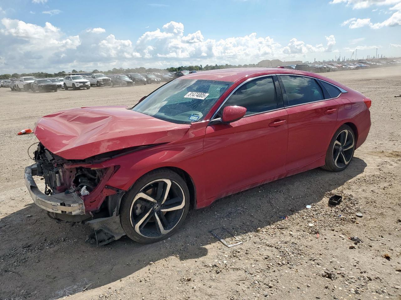 Lot #3305749756 2020 HONDA ACCORD SPO