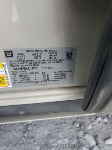 2014 BUICK ENCLAVE #3246408669