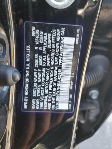 2018 HONDA CIVIC SPORT - SHHFK7H46JU423140