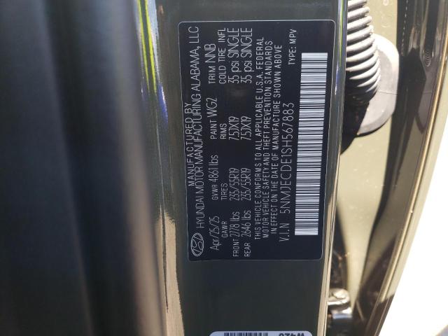 2025 HYUNDAI TUCSON LIMITED 5NMJECDE1SH567883