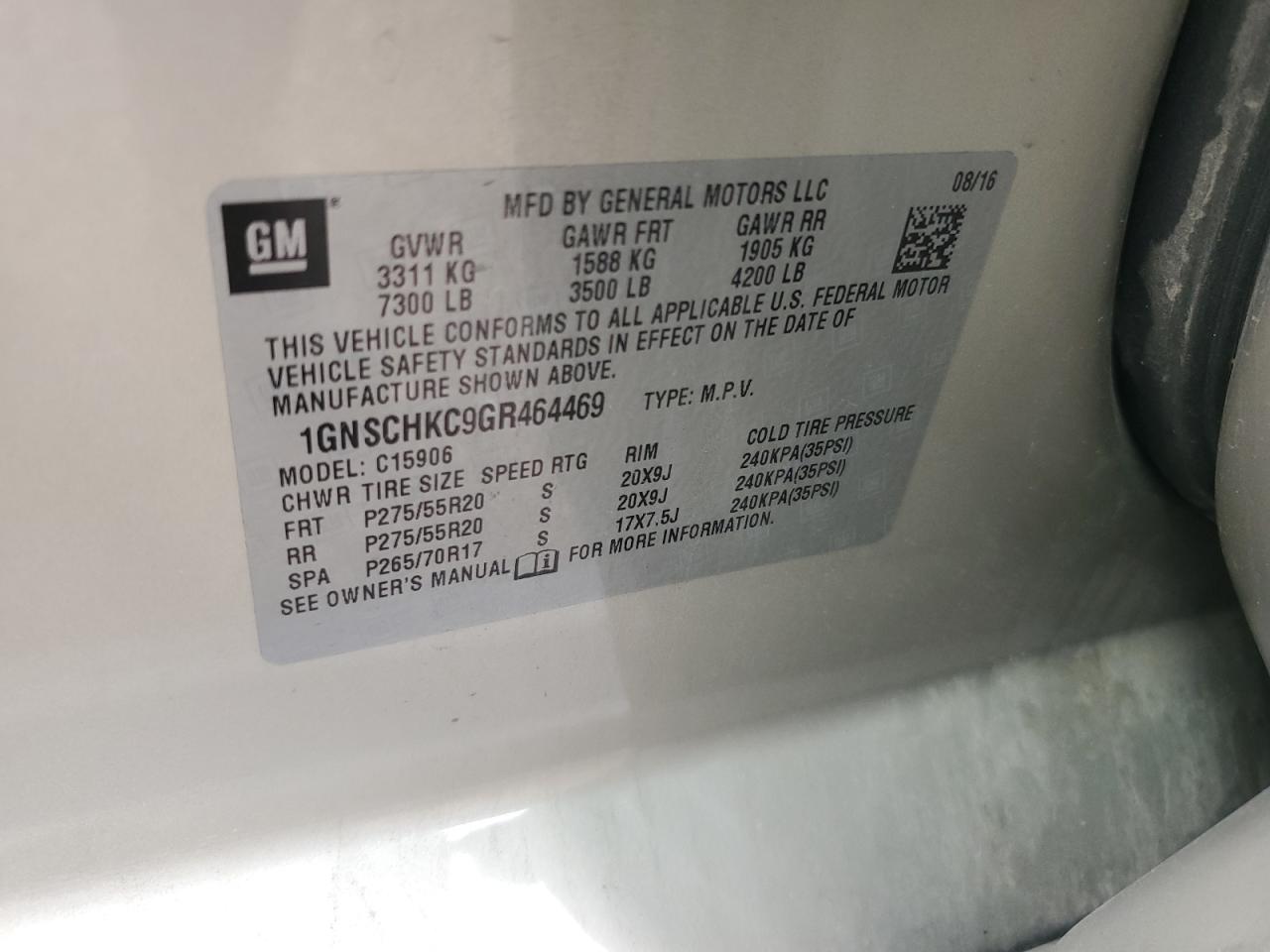 CHEVROLET SUBURBAN C1500 LT