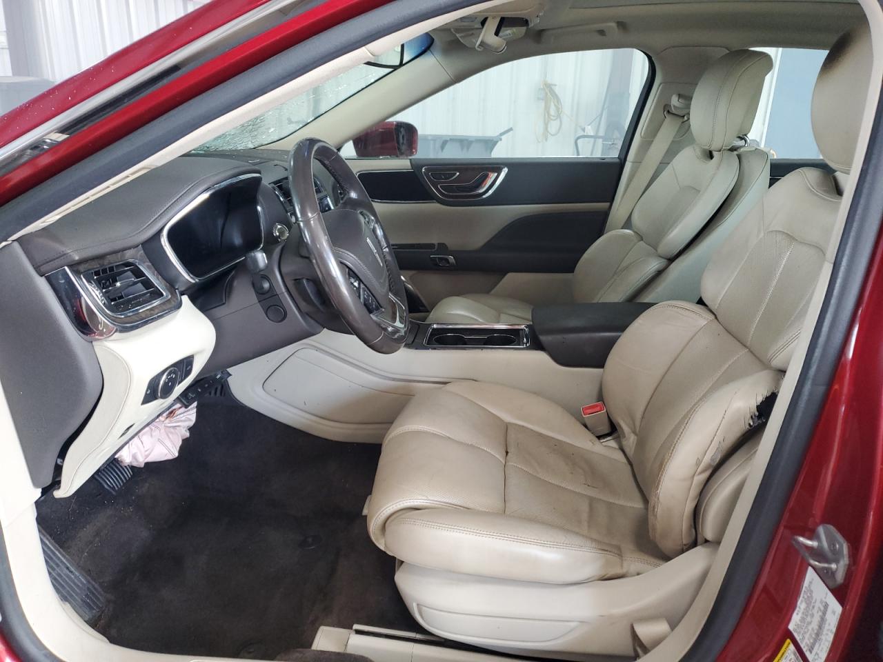 Lot #3315988080 2017 LINCOLN CONTINENTA