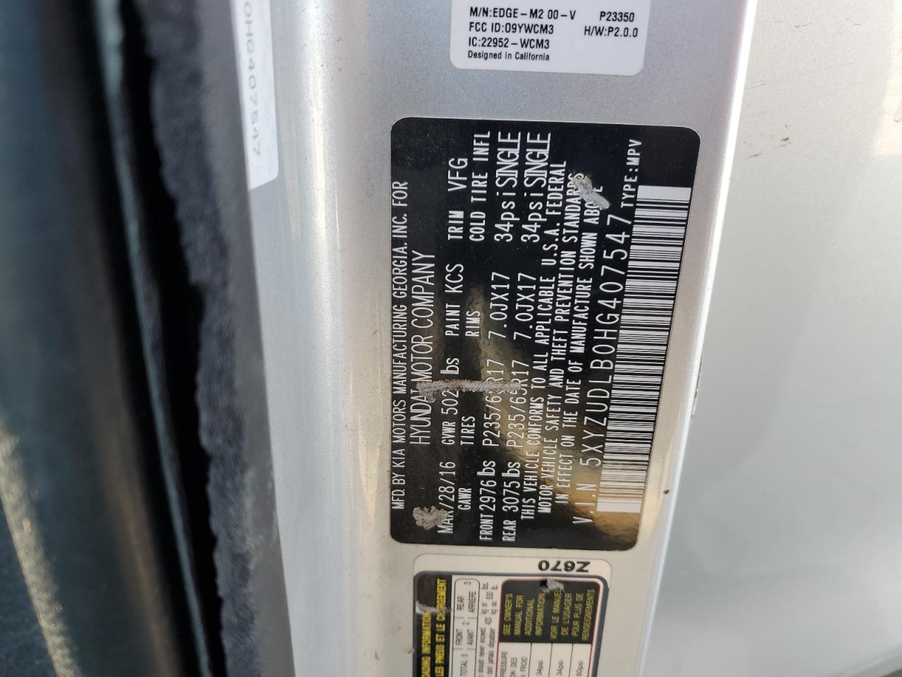 HYUNDAI SANTA FE SPORT