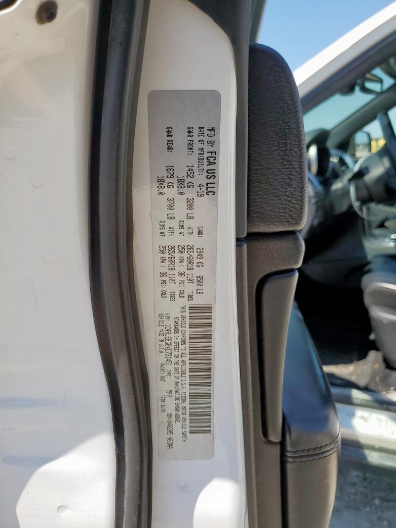 2019 JEEP GRAND CHER - 1C4RJEBG8KC731451