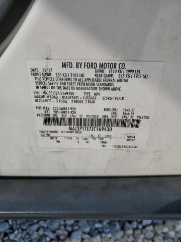 2018 FORD ECOSPORT S MAJ3P1TE7JC169430