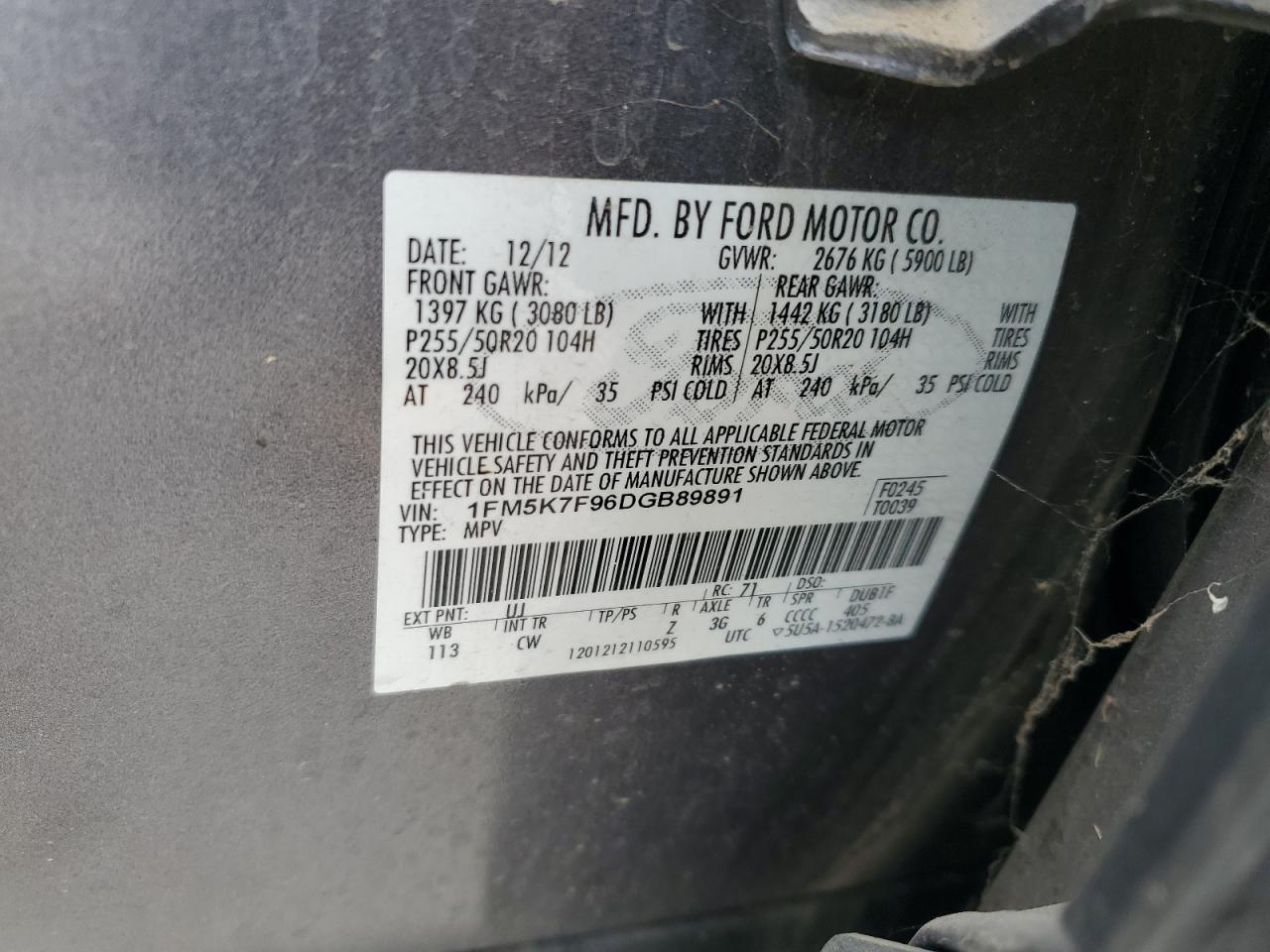 FORD EXPLORER LIMITED