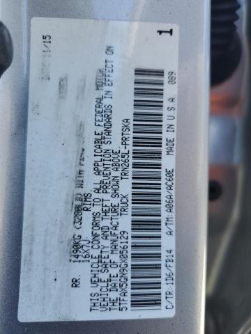 2016 TOYOTA TACOMA DOU 5TFAX5GN9GX056129